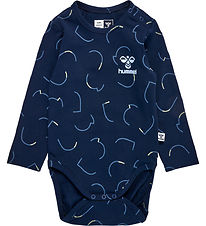 Hummel Bodysuit l/s - hmlObi - Dark Blue