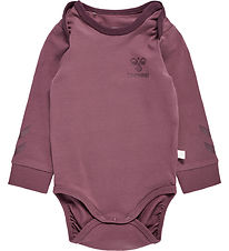 Hummel Bodysuit l/s - hmlMaule - Purple