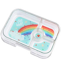 Yumbox innsetningarbakki M. 4 hólf - Tapas - Rainbow