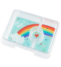 Yumbox Insert tray w. 3 Compartments - Snack - Rainbow