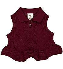 Msli Waistcoat - Knitted - Fig