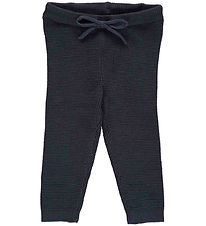 Msli Trousers - Knitted - Night Blue