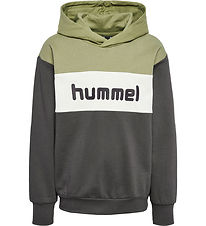 Hummel Hoodie - hmlMorten - Oil Green