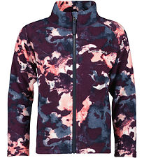 Didriksons Fleece Jas - Monte Kids Volledige rits - Zout Purple