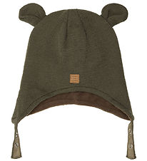 Hust and Claire Beanie - Wool/Polyester - Fir - Tea Leaf