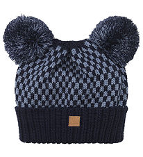 Hust and Claire Beanie - Wool - Falke - Blue Nights