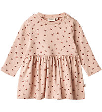 Wheat Dress - Rib - Ryle - Pink Sand Flowers