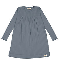 MarMar Nightdress - Modal Pointelle - Rib - Stormy Blue