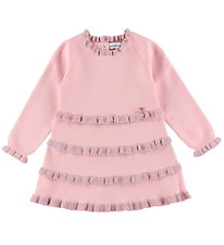 Emporio Armani Dress - Knitted - Pink w. Glitter