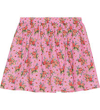 Christina Rohde Skirt - Pink w. Flowers