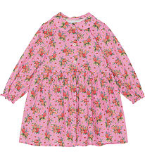 Christina Rohde Dress - Pink w. Flowers