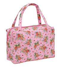 Christina Rohde Toiletry Bag - Pink w. Flowers