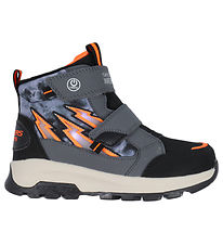 Skechers Winter Boots w. Light - Storm Blazer - Tex - Charcoal B