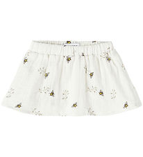 Name It Jupe av. Bloomers - NbfHasine - Bright White