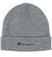 Champion Mütze - Strick - Junior - 2-lagig - Grau Melange