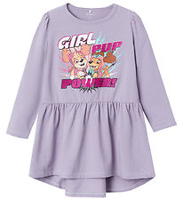 Name It Dress - NmfAmari Paw Patrol - Lavender Gray