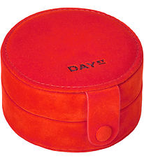 DAY ET Smyckeskrin - Smycken Rund - Velour - Tangerine Tango