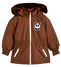 Mini Rodini Winter Coat - Panda - Brown