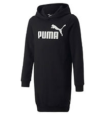 Puma Dress - ESS Logo Hooded - Black