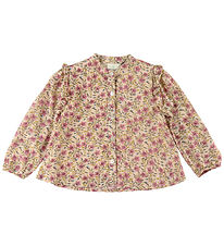 En Fant Shirt blouse - Flower Woven - Rose Dust