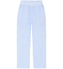 Grunt Trousers - Tenna - Light blue/White Striped