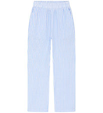 Grunt Trousers - Tenna - Light blue/White Striped