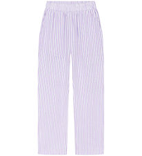 Grunt Trousers - Tenna - Purple/White Striped