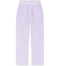 Grunt Trousers - Tenna - Purple/White Striped