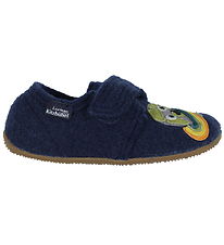 Living Kitzbhel Slippers - Wool - Save the Planet - Nightshadow