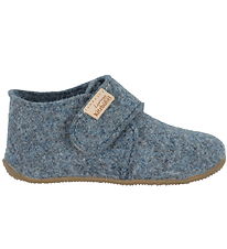 Living Kitzbhel Slippers - Wool - Circular Grey