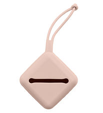 BIBS Snúðabox - Sílikon - 7,5x5 cm - Blush