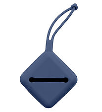 BIBS Snúðabox - Sílikon - 7,5x5 cm - Steel Blue