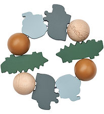 Liewood Helistin - Legend Rattle - Garden Green Multi Mix