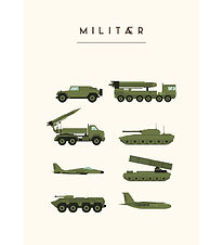 Citatplakat Poster - Children's poster - Military - A3