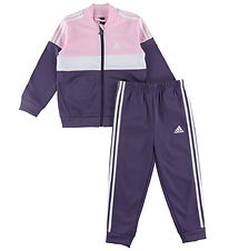 adidas Performance Träningsset - I TIBERIO TS - Rosa/Lila/Vit