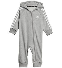 adidas Performance Jumpsuit - I 3S FT ONESIE - Grey/White