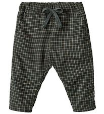 Wheat Trousers - Rufus - Black Coal Check