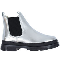 Angulus Winter Boots w. Lining - Chelsea - Silver