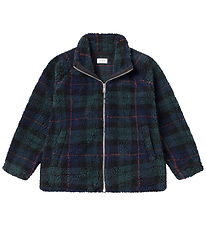 Les Deux Fleecejacke - Pure - Pine Green/Dark Navy