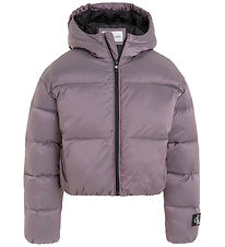 Calvin Klein Steppjacke - Hyper Two Tone - Amaranth