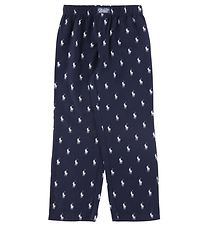 Polo Ralph Lauren Pyjamabroek - Newport Navy/witte m. logo's