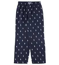 Polo Ralph Lauren Schlafhose - Newport Navy/Wei m. Logos