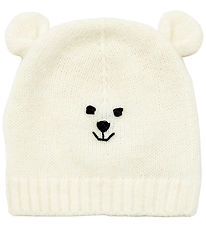 Bonton Beanie - Knitted - Teddy - Cream