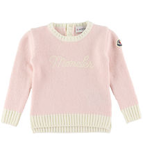 Moncler Blouse - Wool - Pink w. White