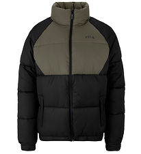 Fila Veste Rembourre - Tarse - Black-Olive Nuit