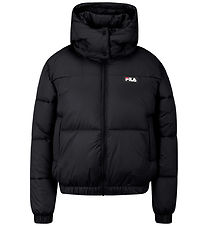 Fila Steppjacke - Buchen Cropped - Schwarz