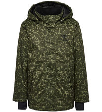 Hummel Winterjas - hmlUrban Tex - Olive Nacht