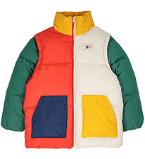 Bobo Choses Padded Jacket/Padded Gilet - Color Block - Multicolo