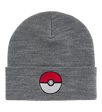 Name It Beanie - NkmSkjalm - Pokémon - Grey Melange