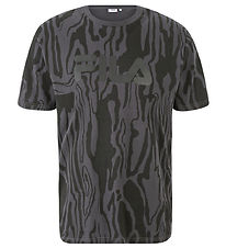 Fila T-shirt - Bethau - Camouflage Black/Grey